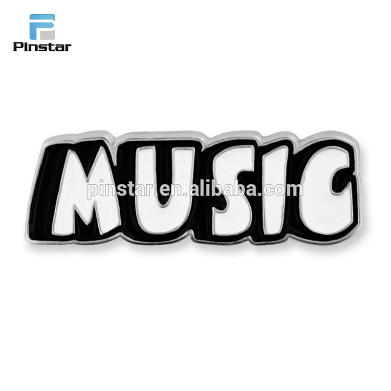Direct china manufacturer produce wholesale soft enamel custom musical lapel pin