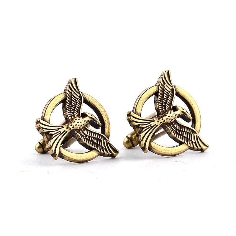 2018 New design bird shaped High Quality Metal Cufflinks