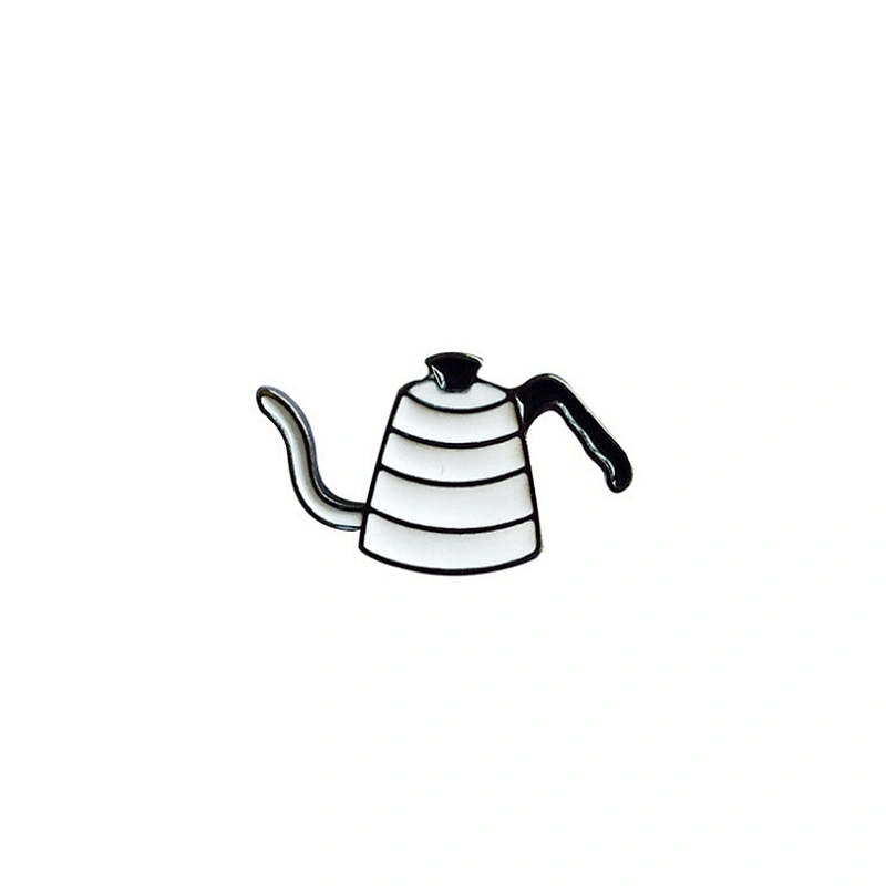 Kunshan Pinstar Vintage Coffee Brooch Wholesale Custom Lapel Pins