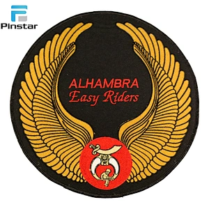 China embroidery patch factory custom sew on patch