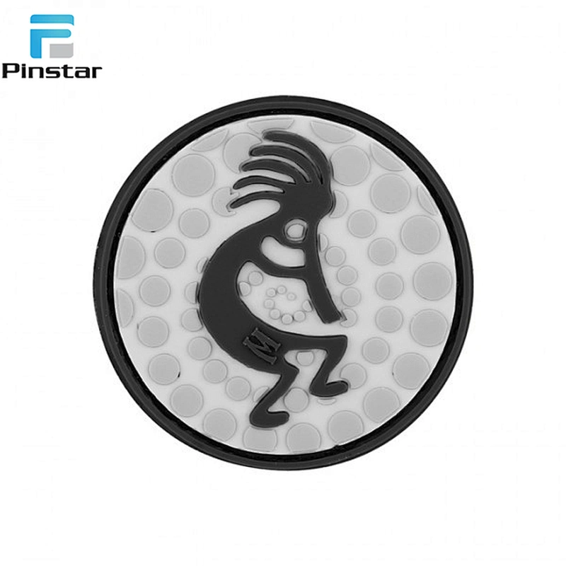 China Manufacture PVC patches custom airsoft rubber patch