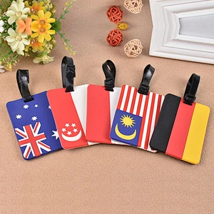 Wholesale Cheap Bulk Custom Made Rubber PVC Luggage Tags