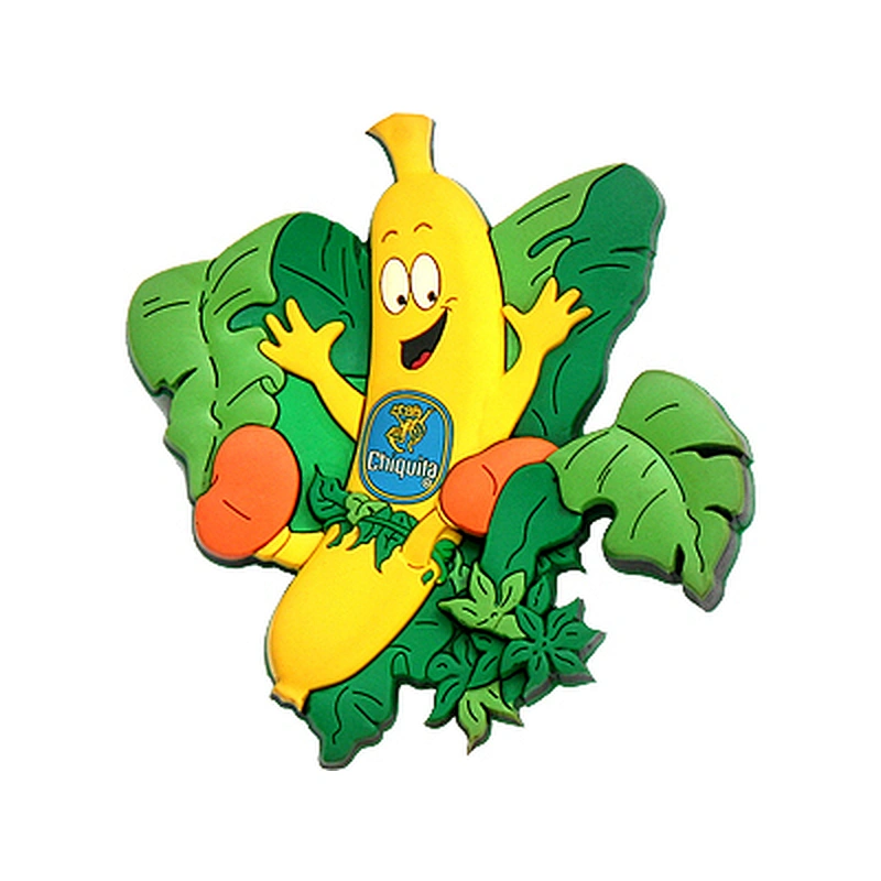 Custom PVC 3D different colorful cartoon rubber fridge magnet