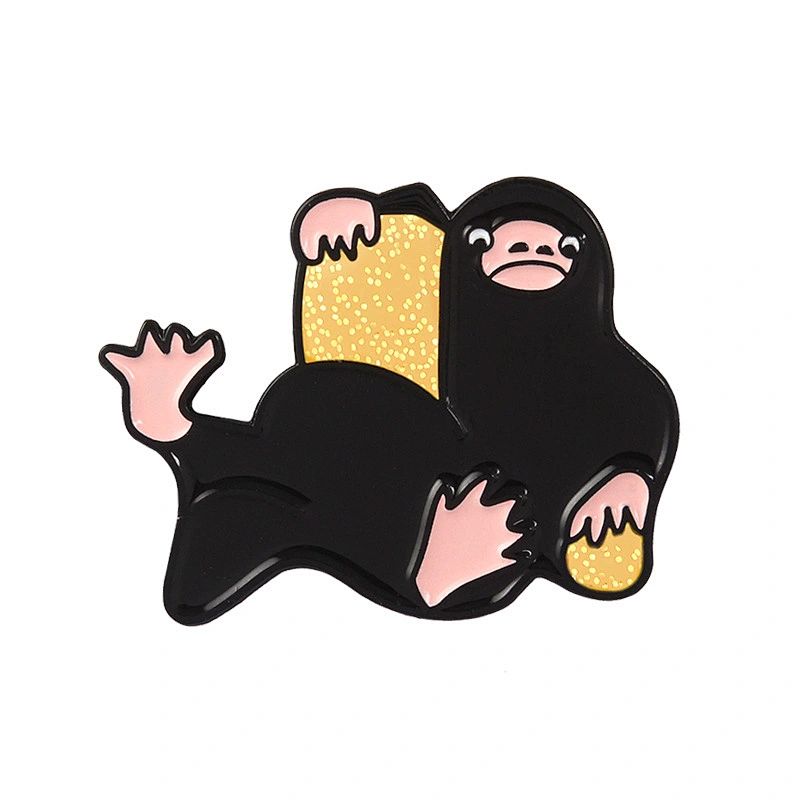 Cartoon Animal Enamel Pin Film Character Lapel Pin