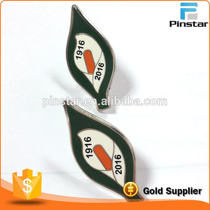 Factory Wholesale High Quality Irish 1916 Easter Rising Lily Lapel Pin