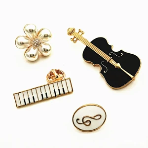 china manufacturers custom music metal bulk soft enamel lapel pin