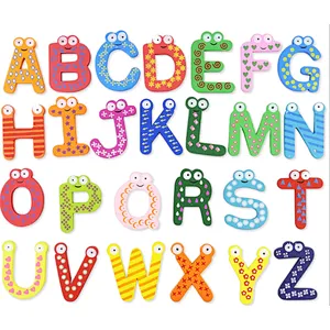 Child education letter pvc fridge magnet