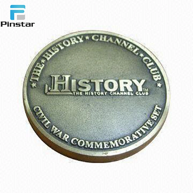 Custom your own logo on blank coin
