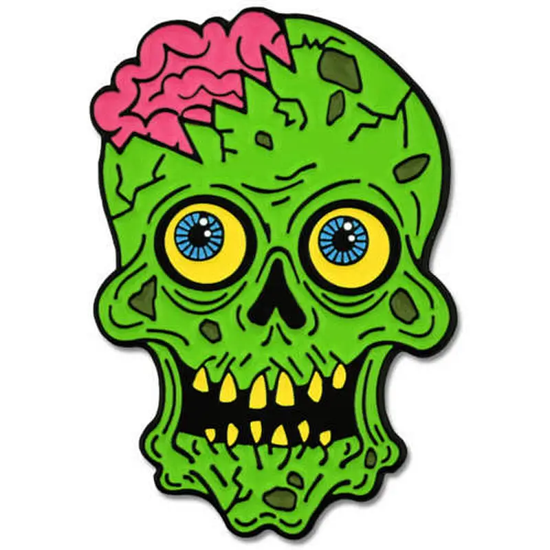 Perfect enamel pin smoking devil metal badge lapel pin