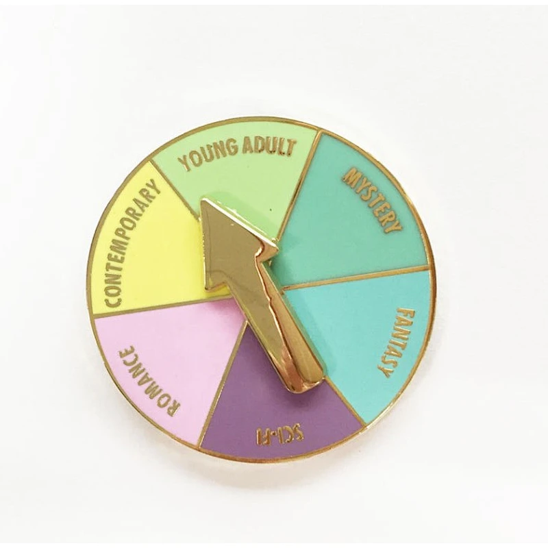 wholesale price Compass shape hard enamel pin badge