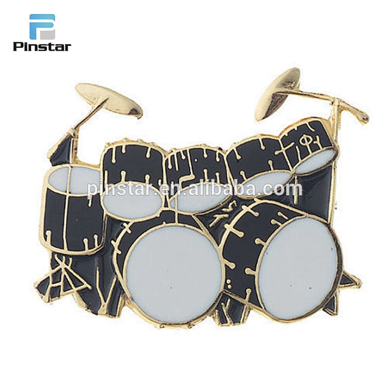 Direct china manufacturer produce wholesale soft enamel custom musical lapel pin