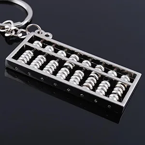 Bulk metal abacus key chain for wholesale