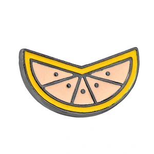 Factory Making Custom Fruits Lapel Pins Cute Soft Enamel Fruit Brooch for Garment Collar