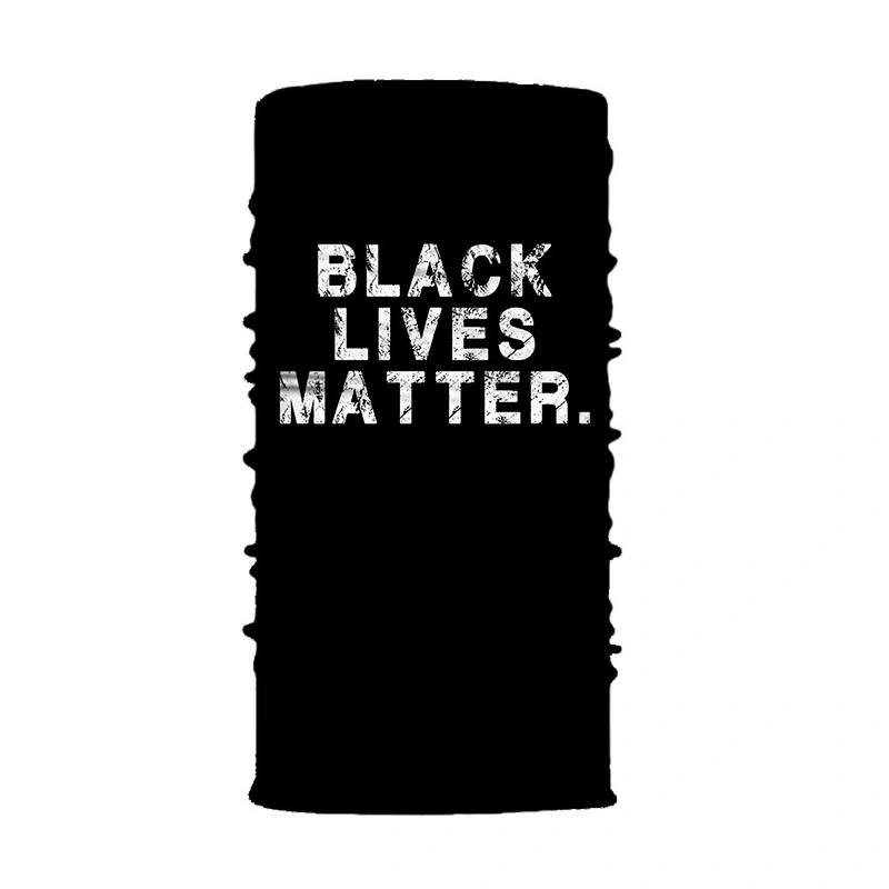 Factory Wholesale In Stock Black Lives Matter Face Tube Bandana I CAN' BREATHE Head Scarf