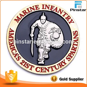 Hot Sale Factory Price Die Casting Custom Challenge Silver Dollar Coin