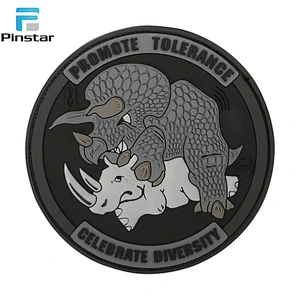 China Manufacture patches Wholesale pvc badge Custom rubber patch logo