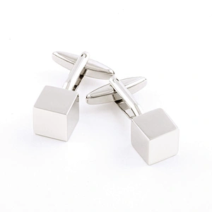 Hot Men's Luxury Round Oval Square Stainless Steel Cufflink Blanks
