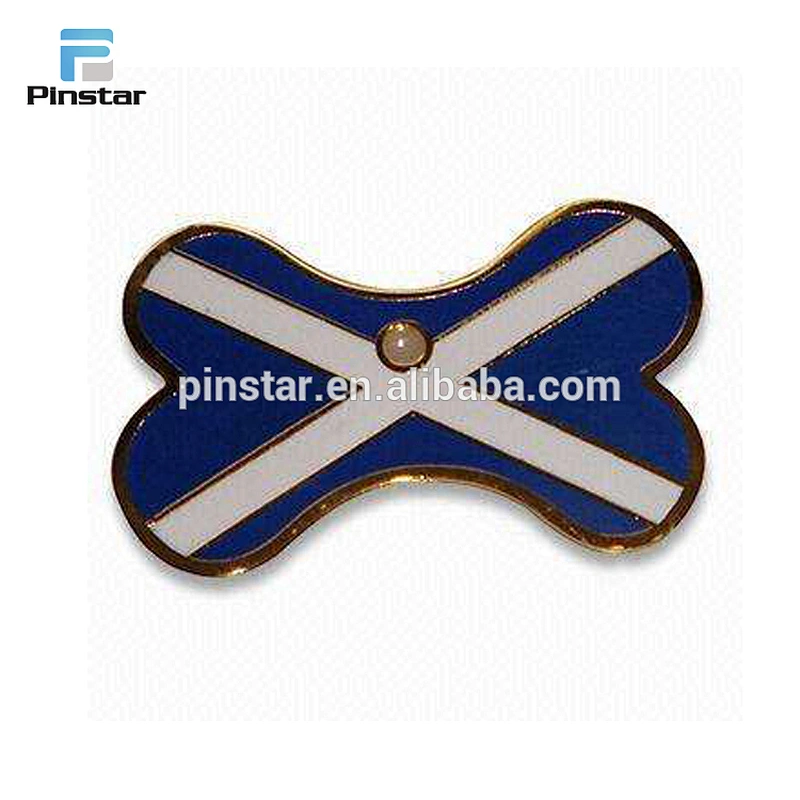 Promotional custom number and alphabet letter soft enamel lapel pin