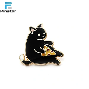China manufacturers Custom lucky cat hard Enamel Lapel Pin
