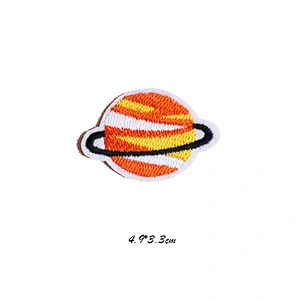 wholesale cheap fashion embroidered space ship bulk patch for clothes