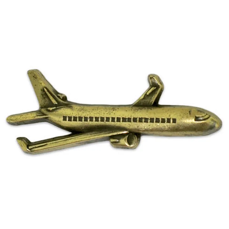 2018 Hot sale bulk wholesale custom retro airplane enamel lapel pin