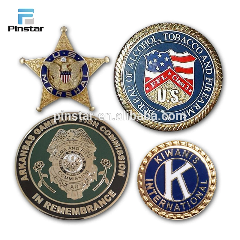 Free sample metal souvenir lapel pin customized enamel pin