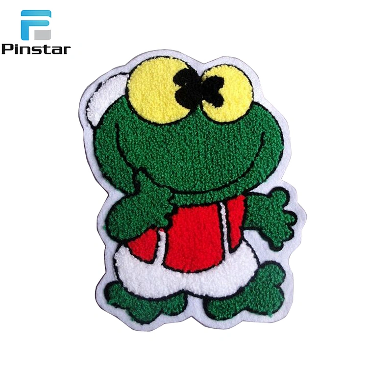 Kunshan Frog Clothing Applique Chenille Patches