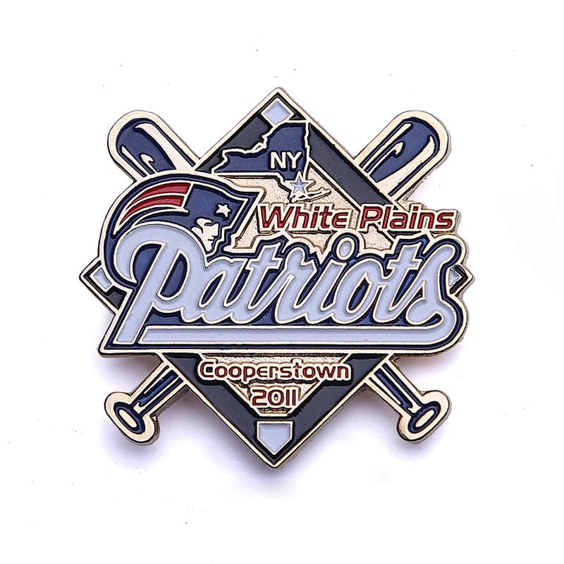 Kunshan Sport Team Baseball Game Custom Sports Lapel Pins