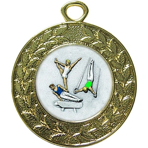 Custom Design Gold Medal Gymnastics Sports event Medal