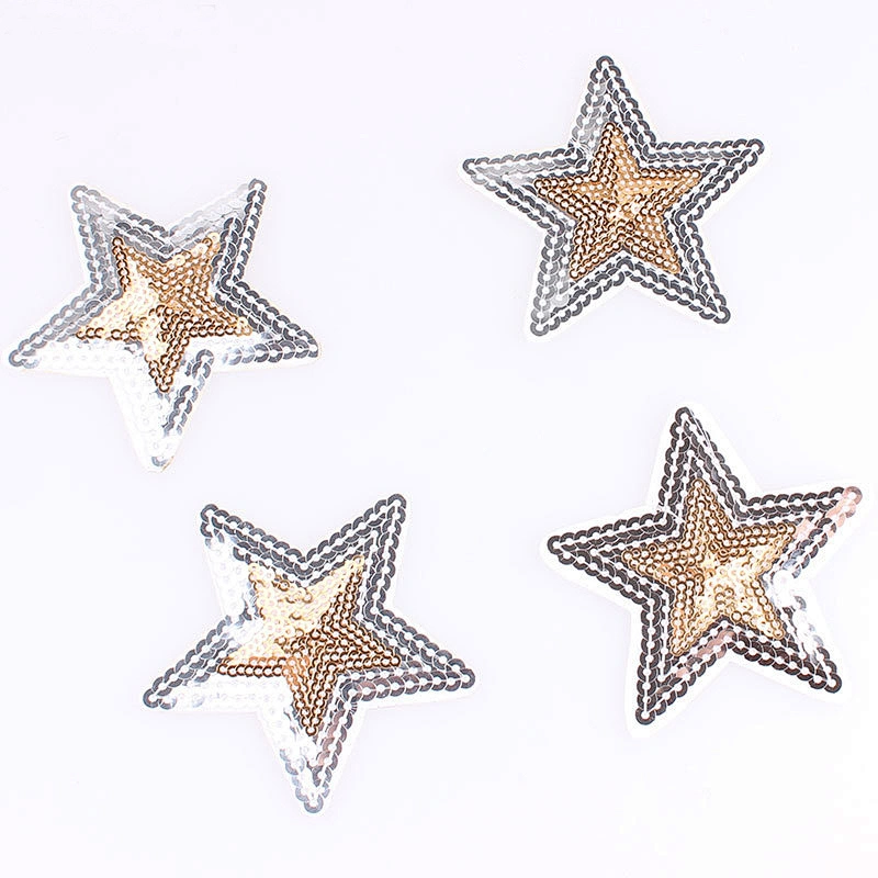 High quality feather custom embroidery patches for clothing