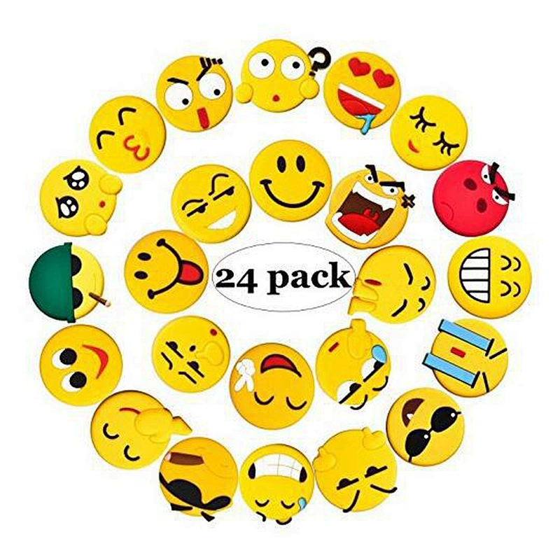 Custom Logo 3D Soft PVC Rubber Emoji Fridge Magnets For Promotional Gifts