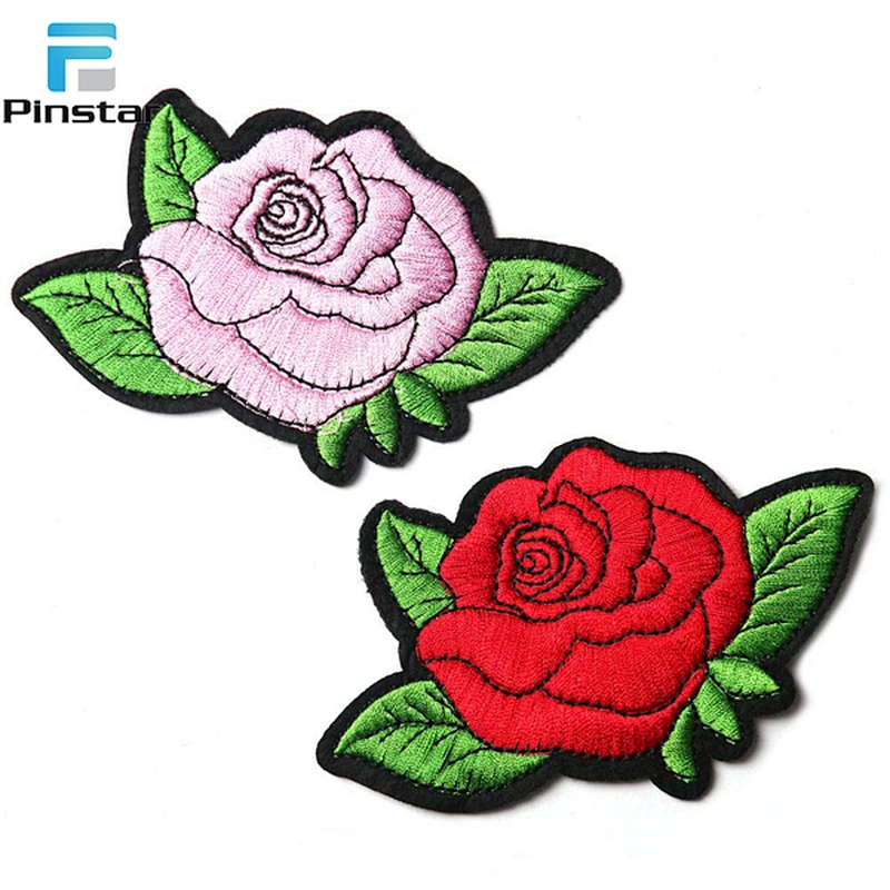 China embroidery patch factory custom iron on appliques