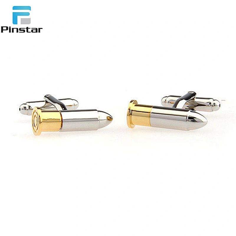 The most popular custom design bulk bullet shirt cufflink