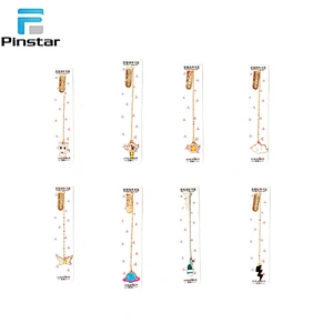 New fashion style korean metal pendant enamel bookmark