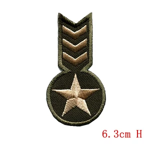 china direct factory custom military army embroidery patches