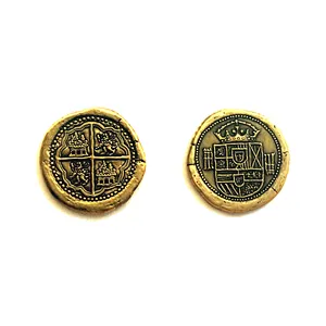 custom metal coin Wholesale pirate metal coins