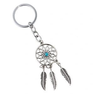 Promotion Gifts Free Samples dream catcher Metal Keychain