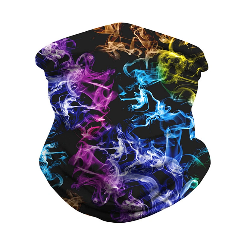Factory Wholesale In Stock Fashion Starry Sky Design Headwear Quick Dry Seamless Face Bandana