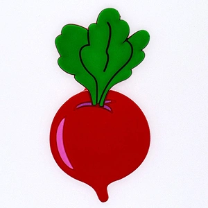 Custom Cute Design Rubber Magnets Soft PVC Fruit Vegetable Fridge Magnet