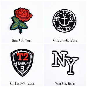 different Custom Embroidery Patches For T-shirts
