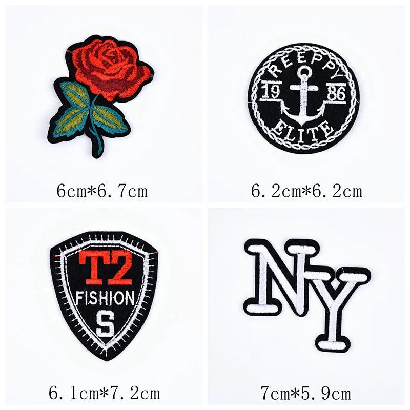 different Custom Embroidery Patches For T-shirts
