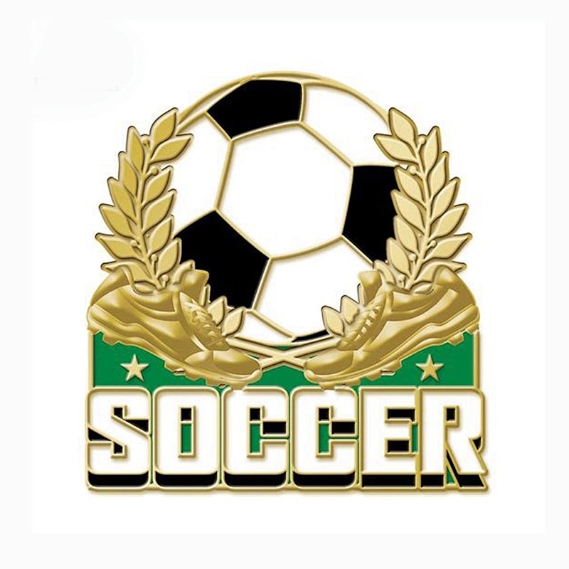 Football club custom soccer sports lapel pins badges