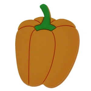 Custom Cute Design Rubber Magnets Soft PVC Fruit Vegetable Fridge Magnet