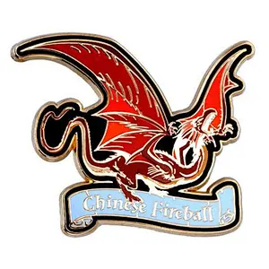 Promotional Customized dragon Metal enamel Pins