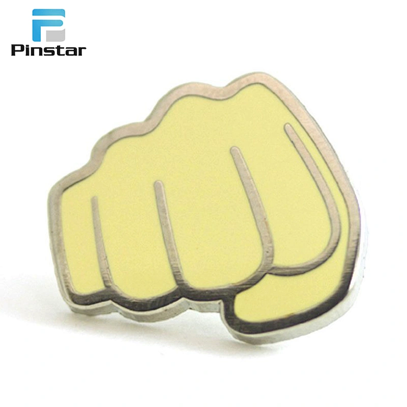 Cheap enamel american football shaped memorial lapel pin badges