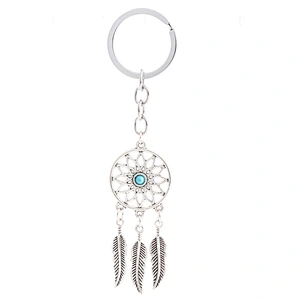 Promotion Gifts Free Samples dream catcher Metal Keychain