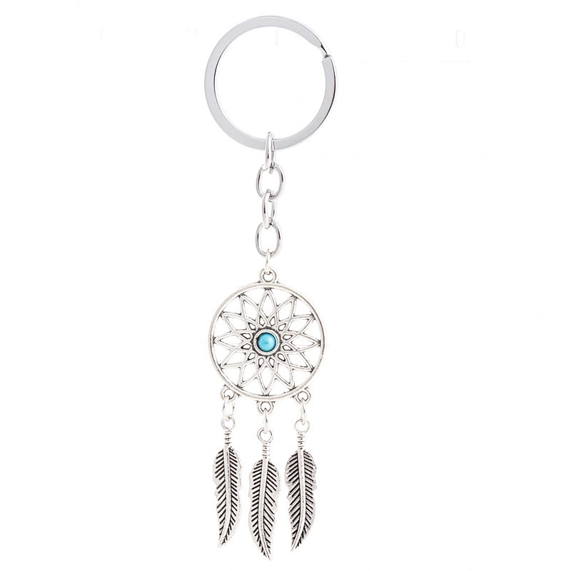 Promotion Gifts Free Samples dream catcher Metal Keychain