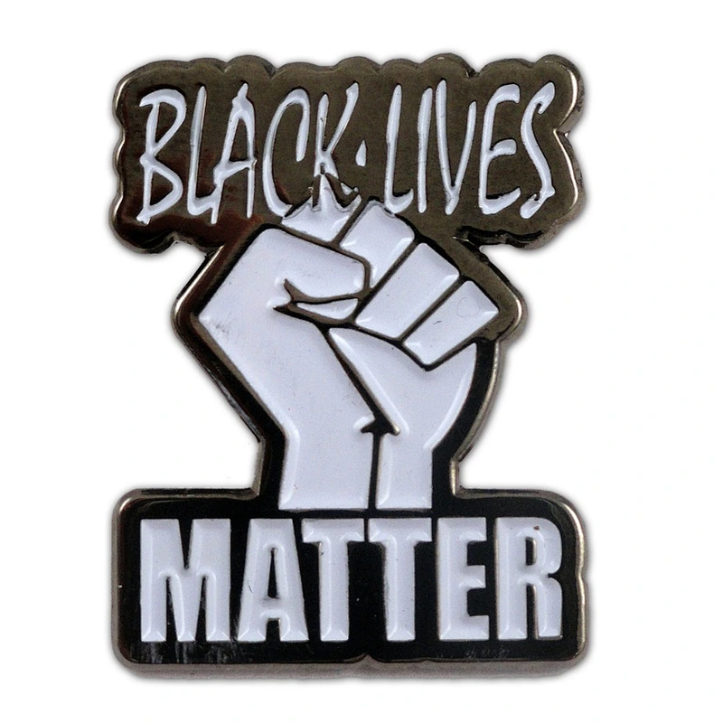 China factory direct sale personalized custom metal fist shaped lapel pin