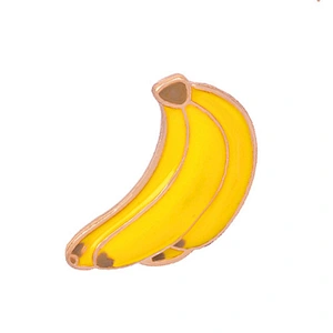 Factory Wholesale In Stock Gift Fruit Lapel Pins Fruit Banana Pin