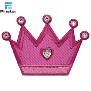 China embroidery patch factory custom sew on stone